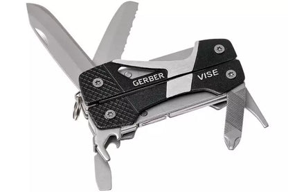 Gerber Vise Keychain Multi-Tool – Black (31-000021)