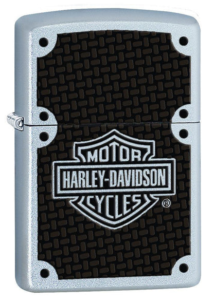 Zippo Harley-Davidson® Texture Chrome Windproof Lighter –  Made in USA - Shop now at Mjoutdoorsgear UK