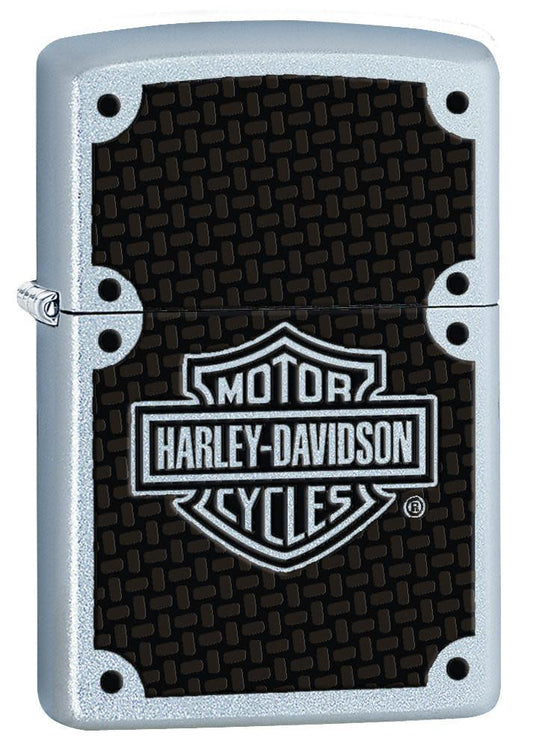 Zippo Harley-Davidson® Texture Chrome Windproof Lighter –  Made in USA - Shop now at Mjoutdoorsgear UK