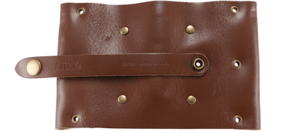 CRKT Wu Hex Bit Driver Tool Roll - Leather/Brass 9911