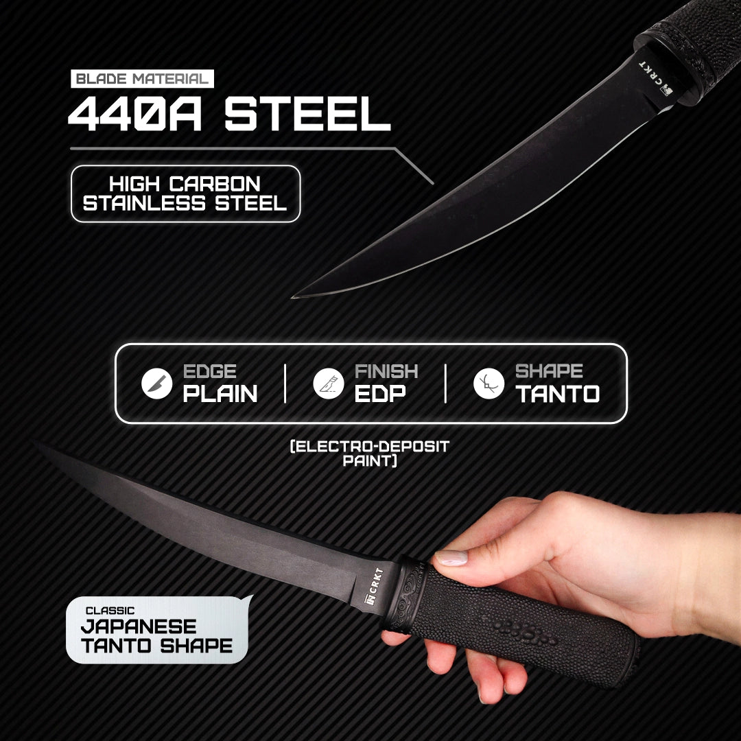 CRKT Hissatsu™ Fixed Blade Tactical Knife
