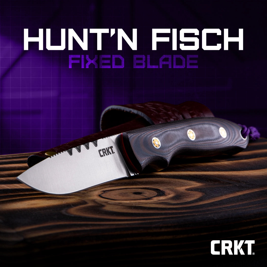 CRKT HuntN Fisch Fixed Blade 2861
