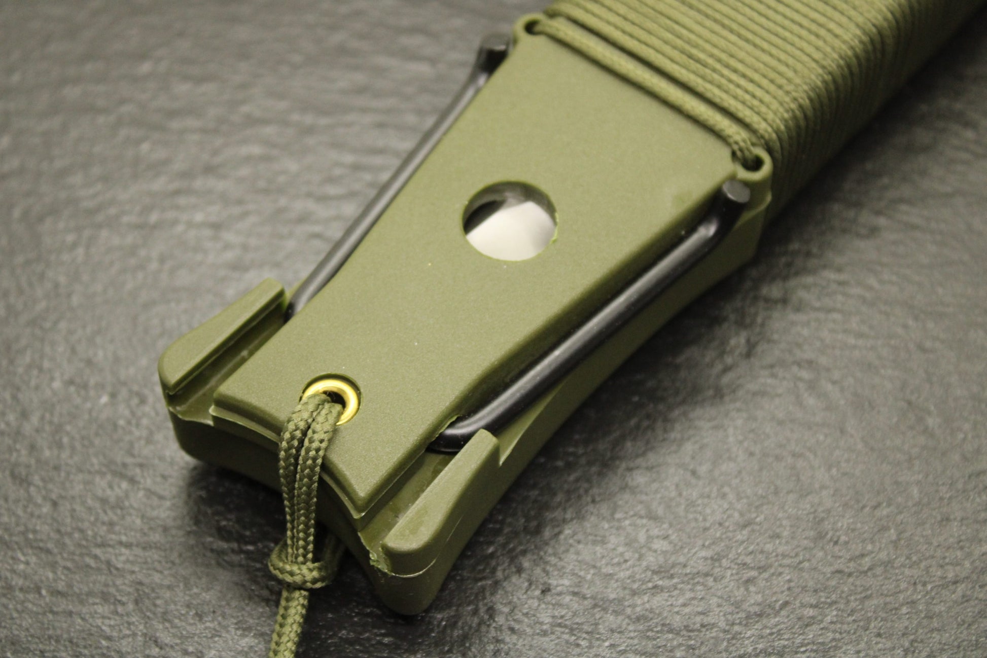 Aitor 16015 Jungle King I Fixed Stainless Clip Point Blade Knife with Knurled Stainless Handle
