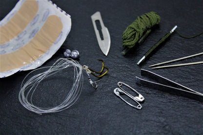 Aitor 16017 Jungle King III Fixed Blade Knife with OD Green Polymer Handle
