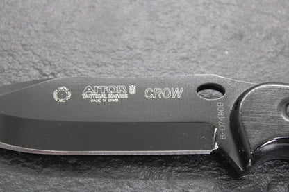 Aitor 16129 Crow Fixed Blade Black
