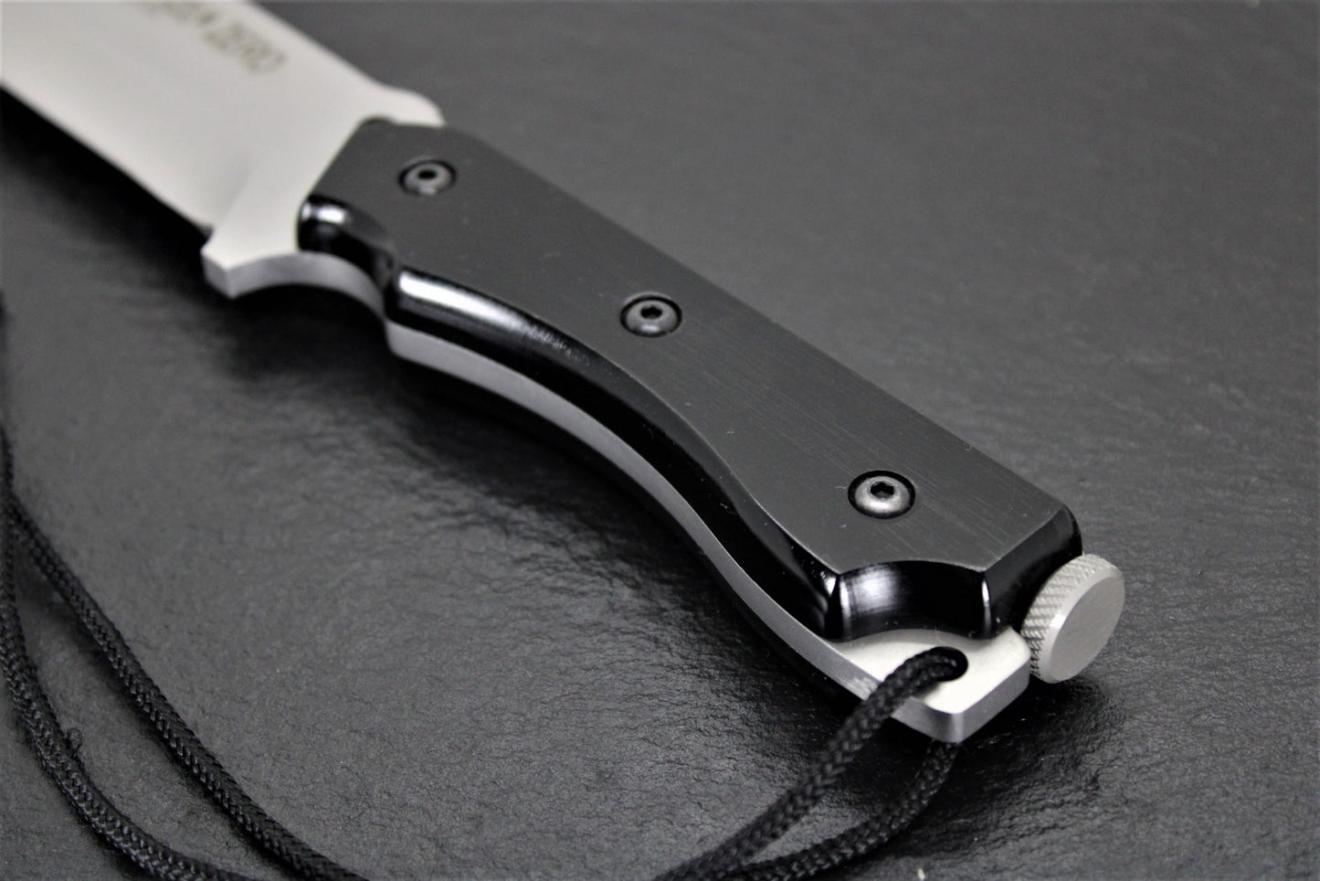 Aitor 16126 Zero Fixed Blade Knife with Black Phenolgraf Wood Handle
