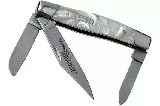 Imperial Large Stockman Cracked Ice IMP14L slipjoint pocket knife