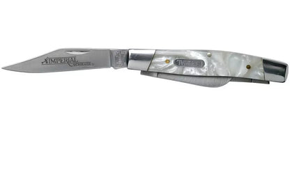 Imperial Large Stockman Cracked Ice IMP14L slipjoint pocket knife
