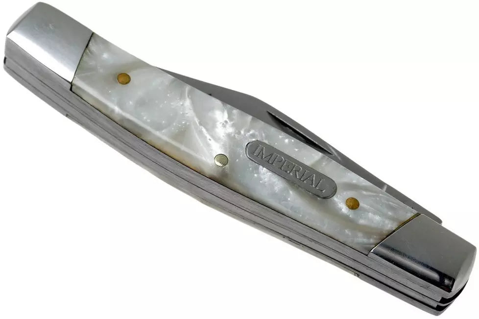 Imperial Large Stockman Cracked Ice IMP14L slipjoint pocket knife
