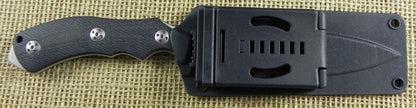 Bastinelli SRL RED Raptor Stonewash Finish Fixed Blade Knife
