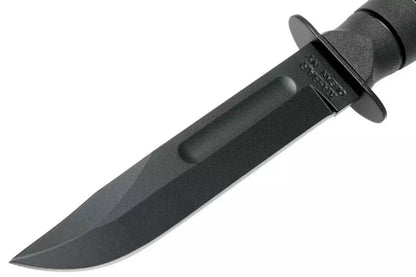 KA-BAR Short 1258, fixed knife, plastic sheath
