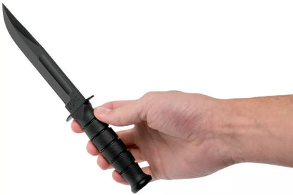 KA-BAR Short 1258, fixed knife, plastic sheath
