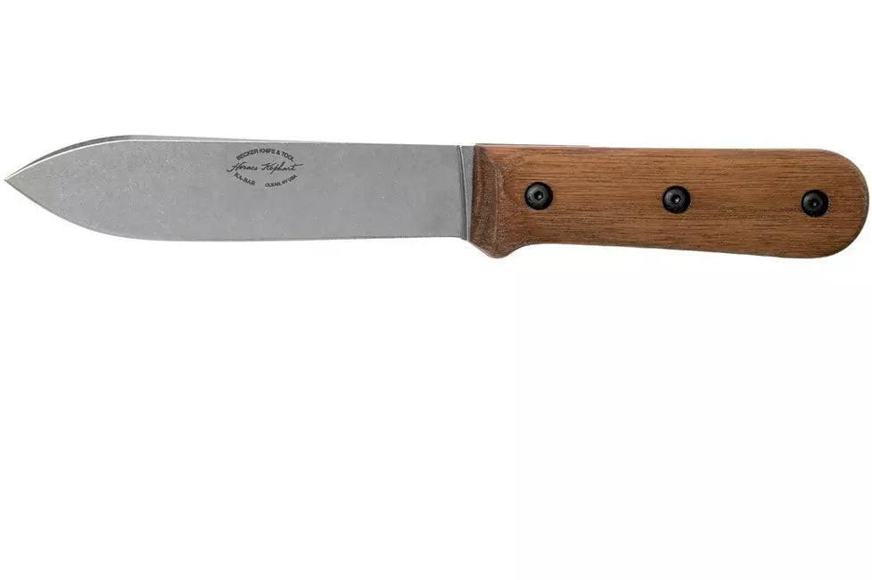 KA-BAR BK62 Kephart bushcraft knife with durable fixed blade, ergonomic handle, and classic Kephart design for camping, survival, and outdoor use.