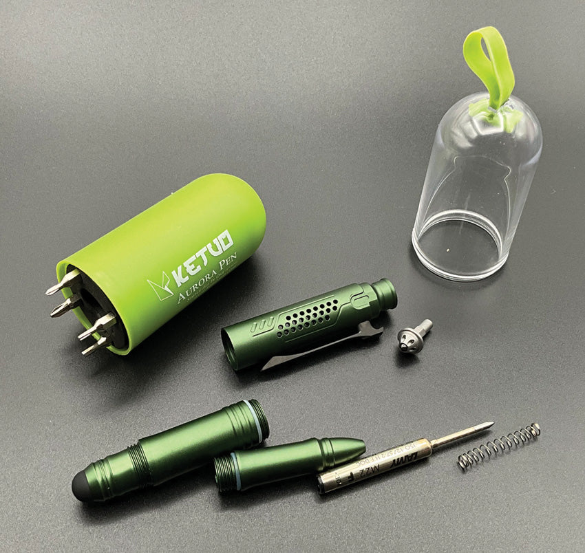 Ketuo Aurora Multi Function Pen Grn - writing accessory - image 3