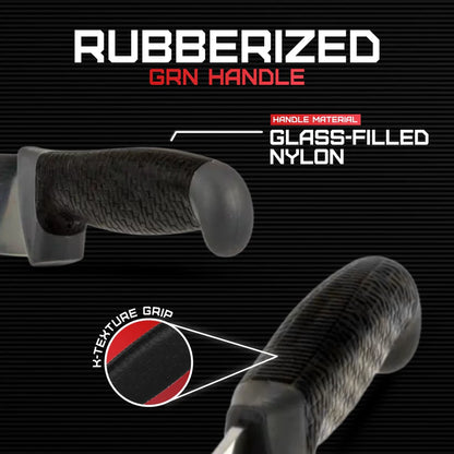 Kershaw 12-inch Curved Fillet Knife for large fish and game processing – high-quality precision knife from MJ Outdoors Gear UK.