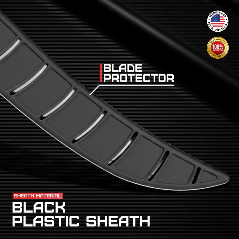 Kershaw 12-inch Curved Fillet Knife for large fish and game processing – high-quality precision knife from MJ Outdoors Gear UK.