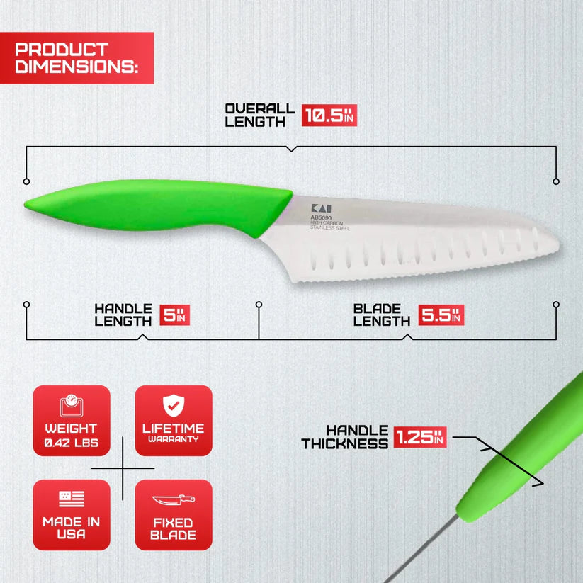 Kershaw My First Chef’s Knife AB5090 – safe, beginner-friendly chef knife with ergonomic handle, perfect for young cooks