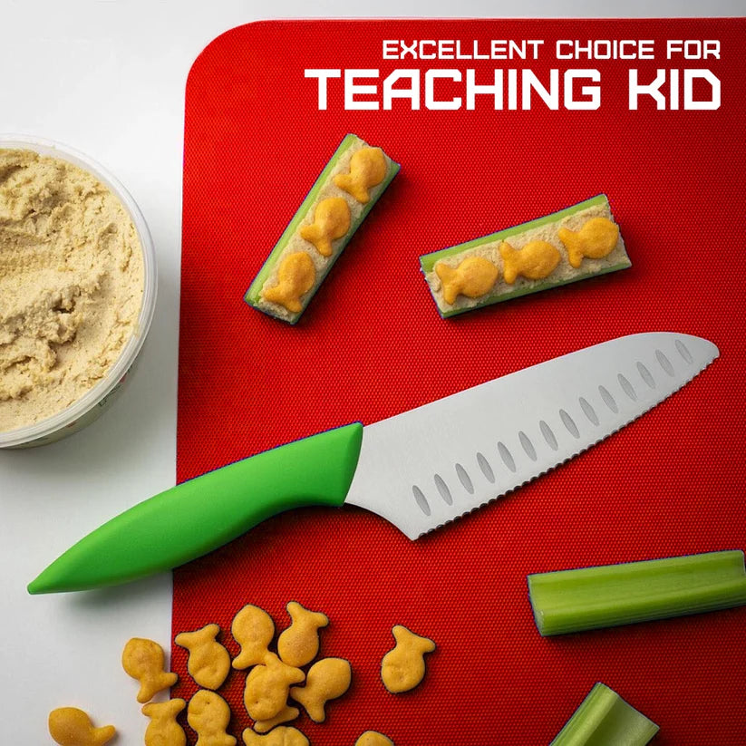 Kershaw My First Chef’s Knife AB5090 – safe, beginner-friendly chef knife with ergonomic handle, perfect for young cooks