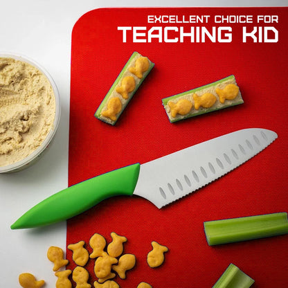 Kershaw My First Chef’s Knife AB5090 – safe, beginner-friendly chef knife with ergonomic handle, perfect for young cooks