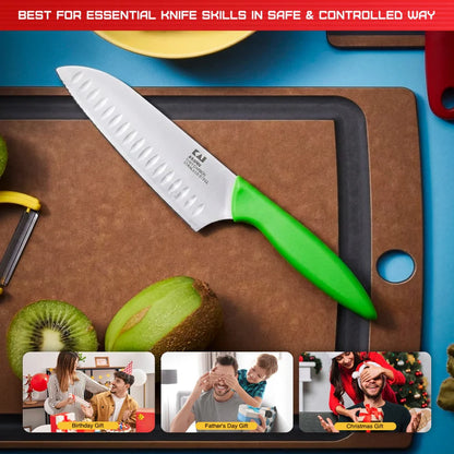 Kershaw My First Chef’s Knife AB5090 – safe, beginner-friendly chef knife with ergonomic handle, perfect for young cooks