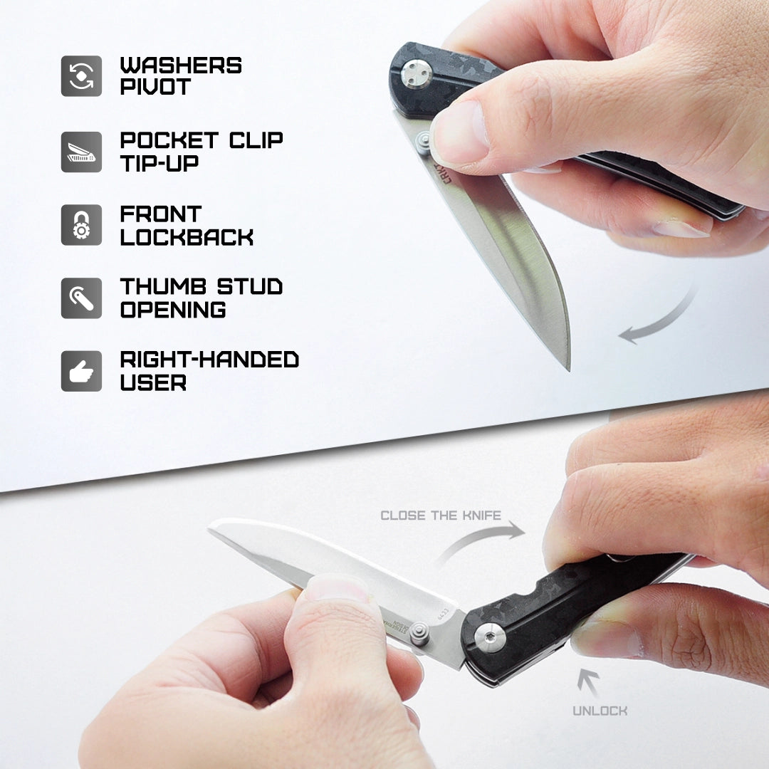 CRKT Kith Front Lock 6433