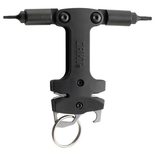 CRKT Knife Maintenance Tool – Compact EDC Sharpener &amp; Torx Keychain