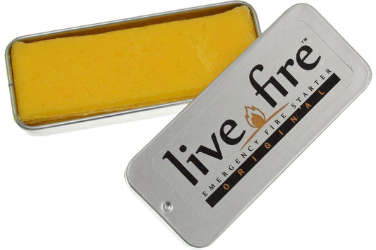 Live Fire Original Emergency Fire Starter Tin