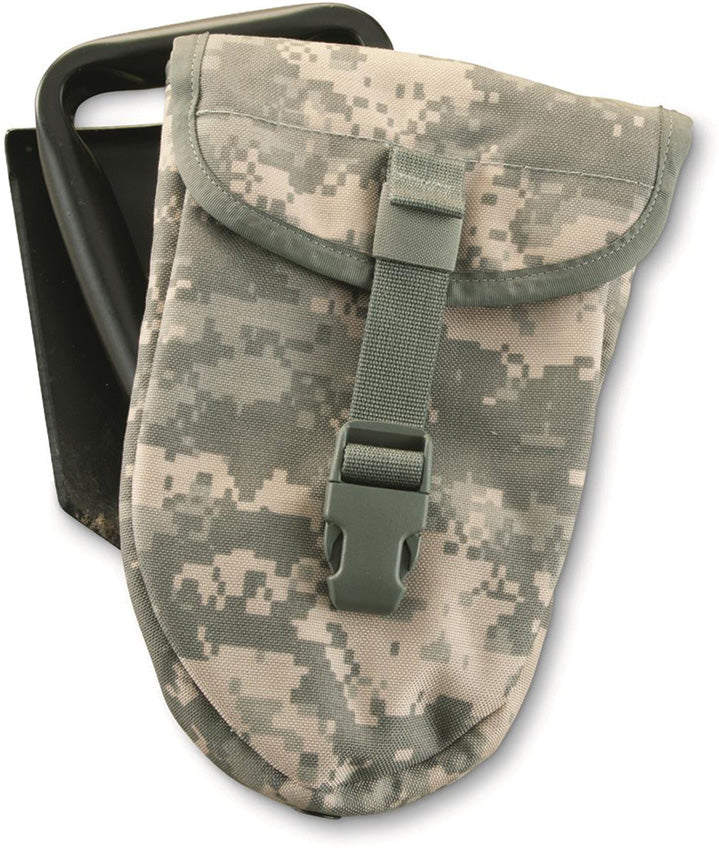 German Trifold Shovel ACU Used - camp cooking equipment - image 1