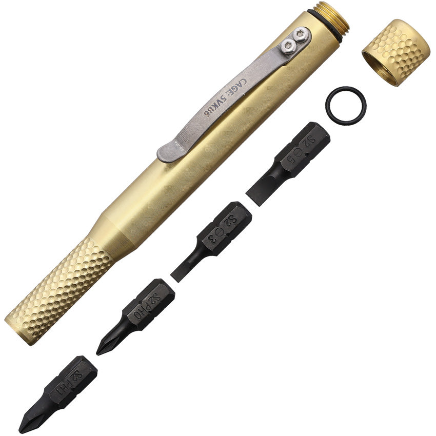 Maratac Brass TI Pen Driver - writing accessory - image 2