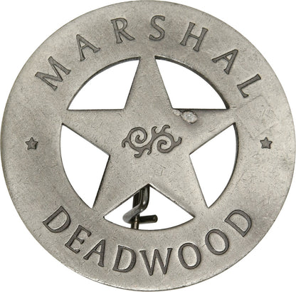 Badges Of The Old West Marshal Deadwood Badge - outdoor gear - image 2