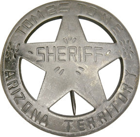 Badges Of The Old West Tombstone Arizona Terr Sheriff - outdoor gear - image 2