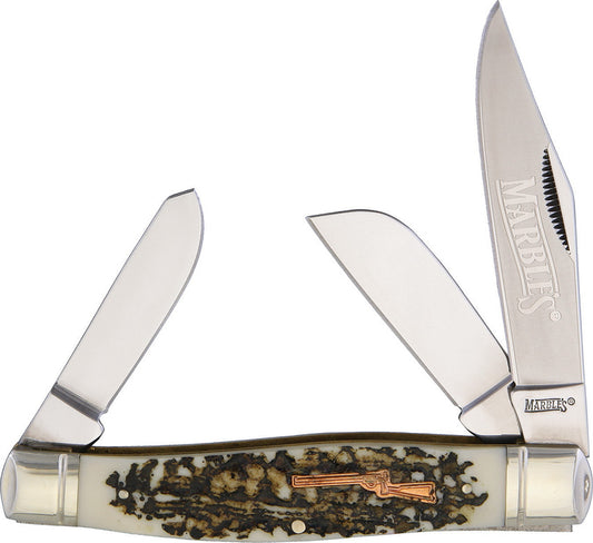 Marbles Large Stockman Imitation Stag KB308 / MR415 # 61 SHIELD