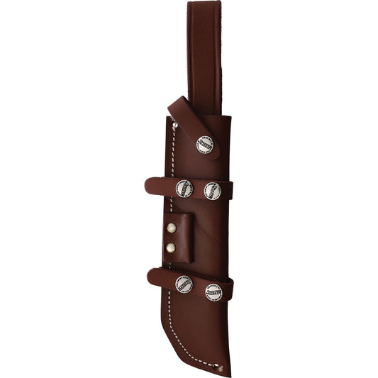 Marbles Fixed Blade Stacked Leather MR488 OCT2