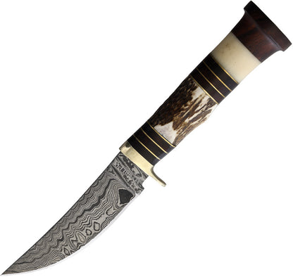 Marbles Damascus Skinner MR611 JAN-04 by Marbles - Fixed Blade Knife for Sale in UK