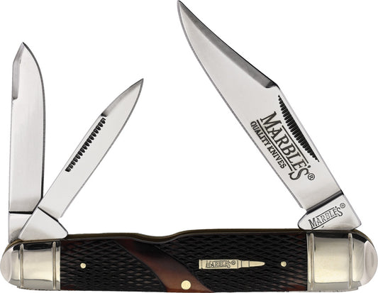 Marbles Large Whittler Brown Checkered KB311W / WN39101C