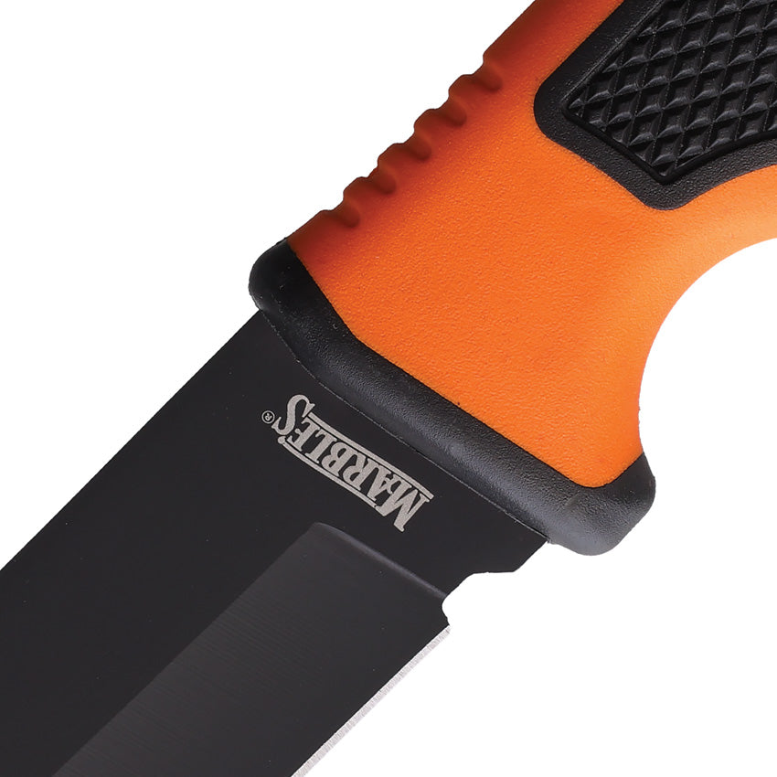 Marbles Fixed Blade Orange Black MR692 BS111339
