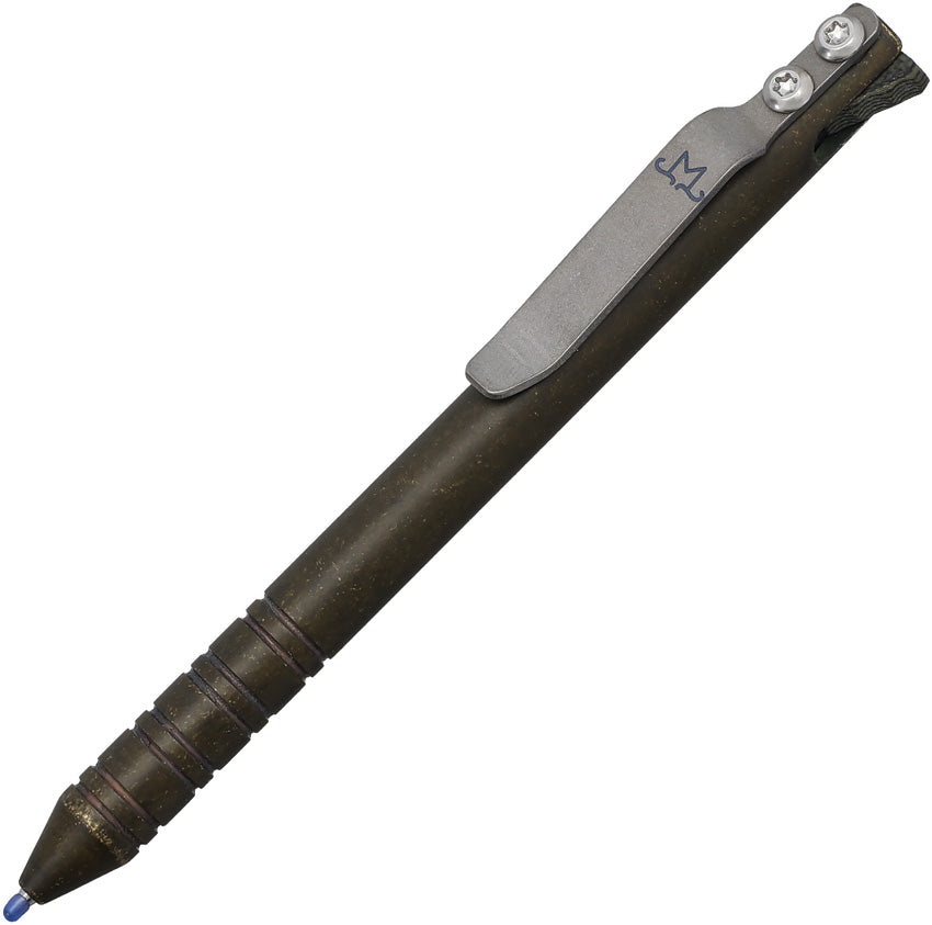 Maverick Custom Flipper Universal Pen Ring Brs - writing accessory - image 1