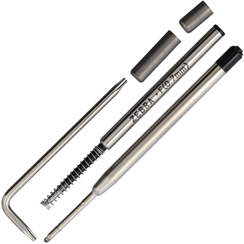 Maverick Custom Flipper Universal Pen Ant Bras 4.75 in overall - writing accessory - image 2