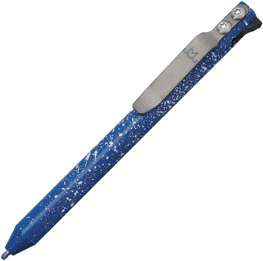 Maverick Custom Flipper Universal Pen Wht/Blue - writing accessory - image 1