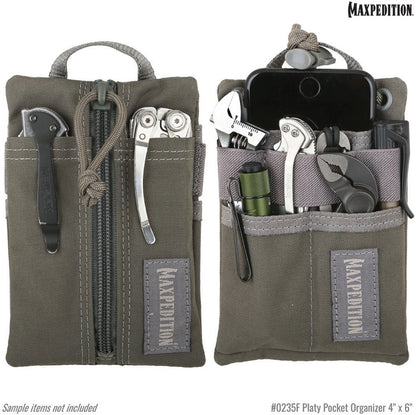 Maxpedition Platy Pocket Organizer 4x6 Grn 0235F