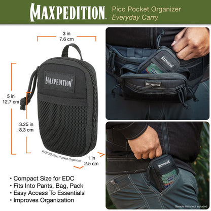 Maxpedition Pico Pocket Organizer Wolf 0263W