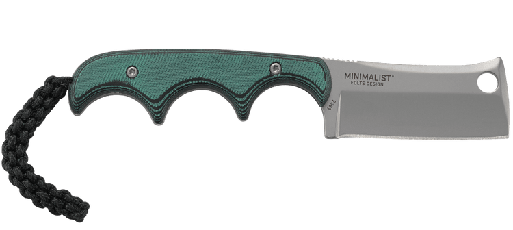 CRKT Minimalist Cleaver - compact fixed blade neck knife