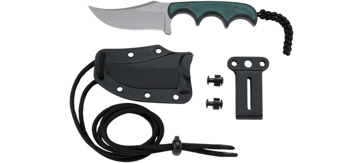 Minimalist Persian compact fixed, curved blade Knife