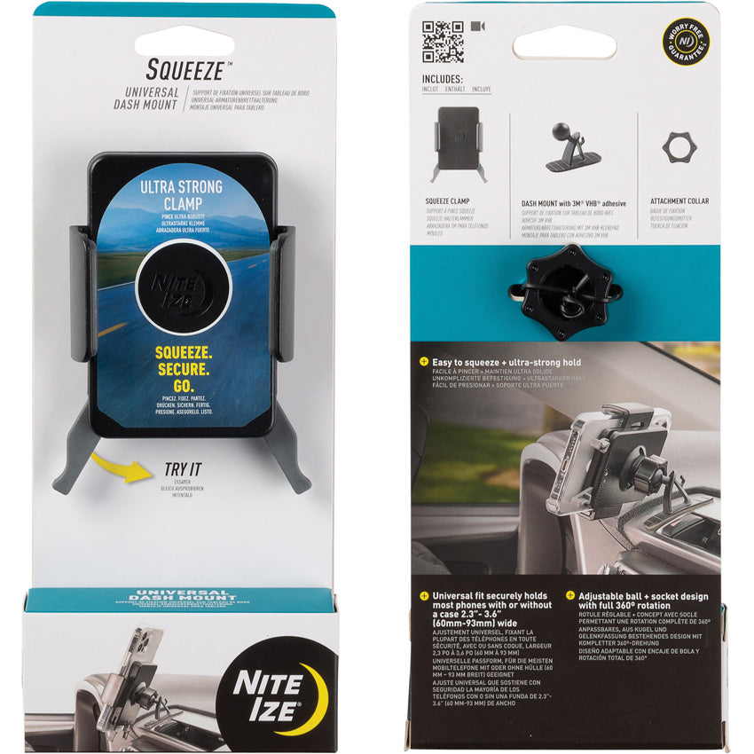 Nite Ize Squeeze Dash Mount - gear storage accessory - image 6