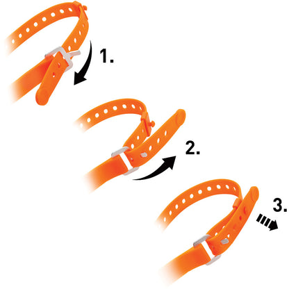 Nite Ize GearPro Utility Strap 18in Orange colour - outdoor apparel - image 3
