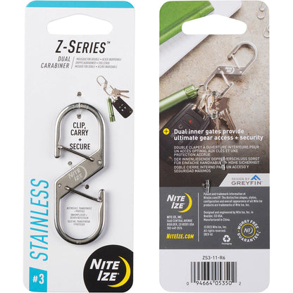 Nite Ize Z-Series Dual Carabiner #3 - gear fastener - image 5