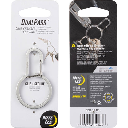 Nite Ize DualPass Dual Chamber Key Ring - outdoor accessory - image 5