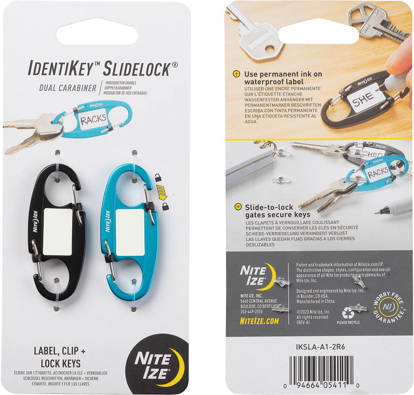 Nite Ize IdentiKey Slidelock Dual Cara - gear fastener - image 2