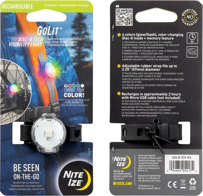 Nite Ize GoLit Visibility Light - outdoor gear storage - image 2