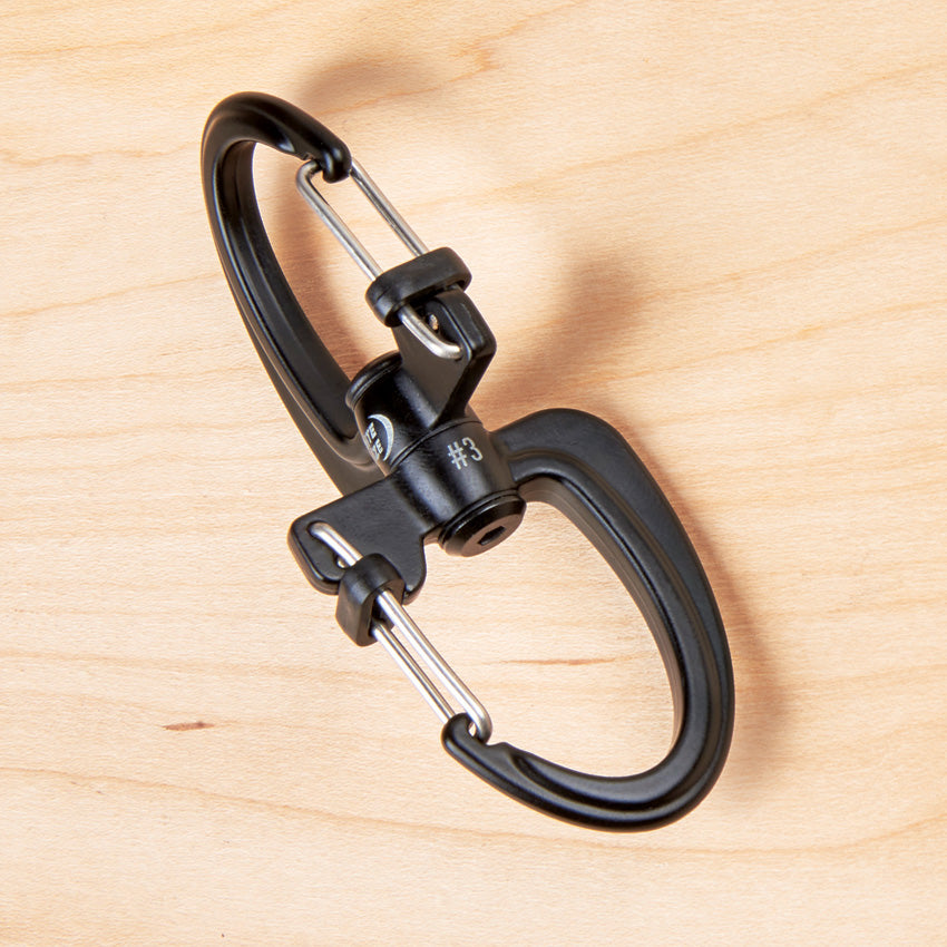 Nite Ize S-Biner 360 SlideLock Carabin 1.3 in x 3.2 in x 0.4 in - gear fastener - image 7